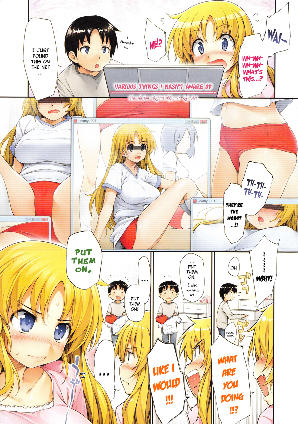 Hentai Manga Comic-TiTiKEi-Chapter 7-Various Things I Wasn't Aware Of-1